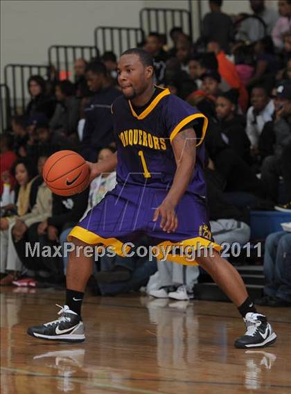 Thumbnail 1 in Christian Faith Center Academy vs Body of Christ Christian Academy (MLK Basketball Classic) photogallery.