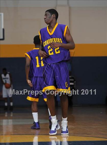 Thumbnail 1 in Christian Faith Center Academy vs Body of Christ Christian Academy (MLK Basketball Classic) photogallery.