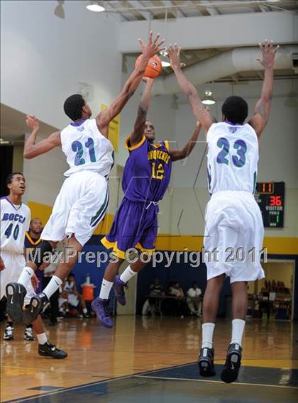 Thumbnail 1 in Christian Faith Center Academy vs Body of Christ Christian Academy (MLK Basketball Classic) photogallery.