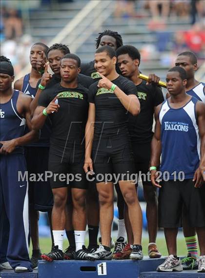 Thumbnail 1 in NCHSAA 3A Track and Field Championships photogallery.