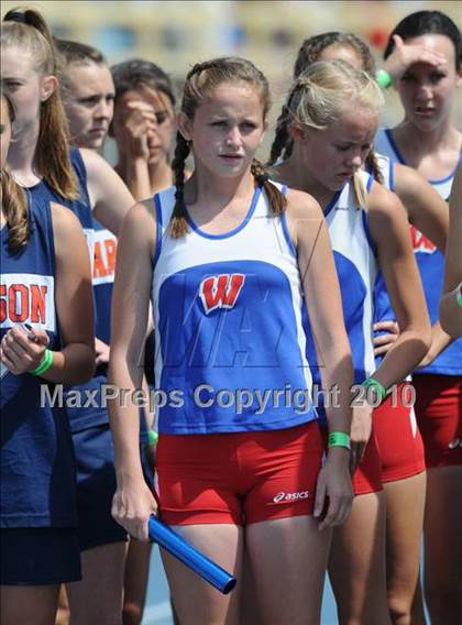Thumbnail 2 in NCHSAA 3A Track and Field Championships photogallery.
