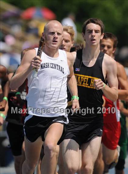 Thumbnail 1 in NCHSAA 3A Track and Field Championships photogallery.