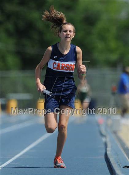 Thumbnail 1 in NCHSAA 3A Track and Field Championships photogallery.