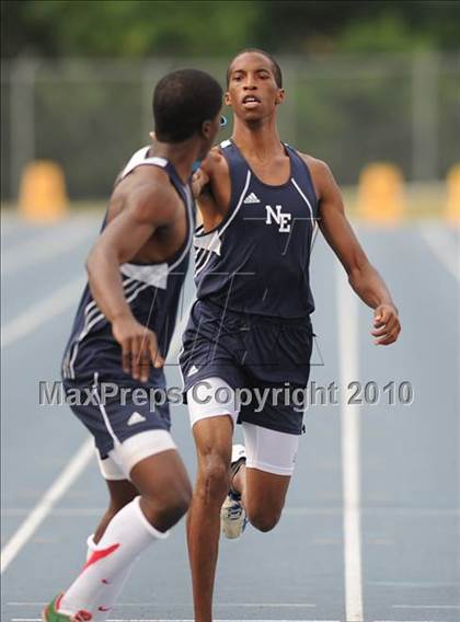 Thumbnail 1 in NCHSAA 3A Track and Field Championships photogallery.