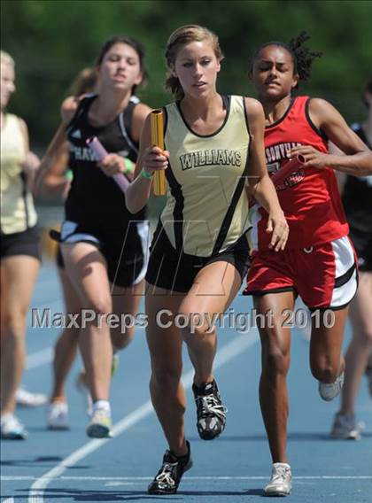 Thumbnail 1 in NCHSAA 3A Track and Field Championships photogallery.