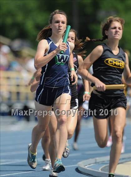 Thumbnail 2 in NCHSAA 3A Track and Field Championships photogallery.