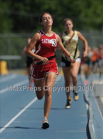 Thumbnail 1 in NCHSAA 3A Track and Field Championships photogallery.