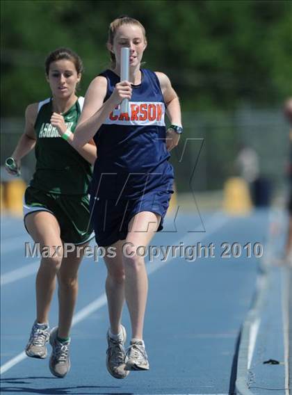 Thumbnail 1 in NCHSAA 3A Track and Field Championships photogallery.