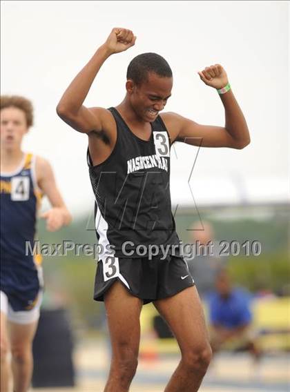 Thumbnail 3 in NCHSAA 3A Track and Field Championships photogallery.