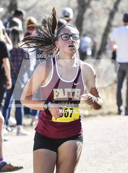 Thumbnail 2 in CHSAA 3A Cross Country Championships photogallery.