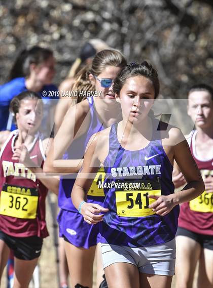 Thumbnail 1 in CHSAA 3A Cross Country Championships photogallery.