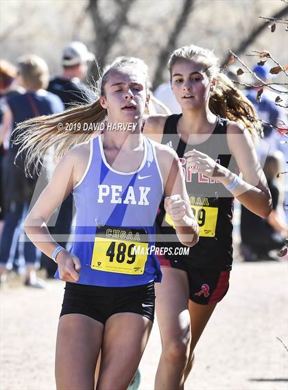 Thumbnail 1 in CHSAA 3A Cross Country Championships photogallery.