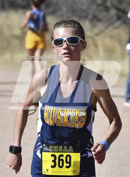 Thumbnail 2 in CHSAA 3A Cross Country Championships photogallery.