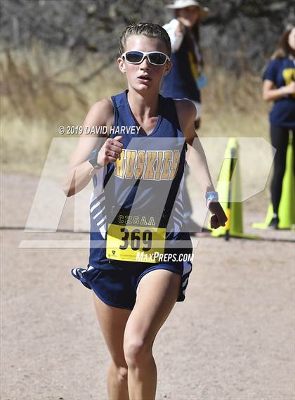 Thumbnail 1 in CHSAA 3A Cross Country Championships photogallery.