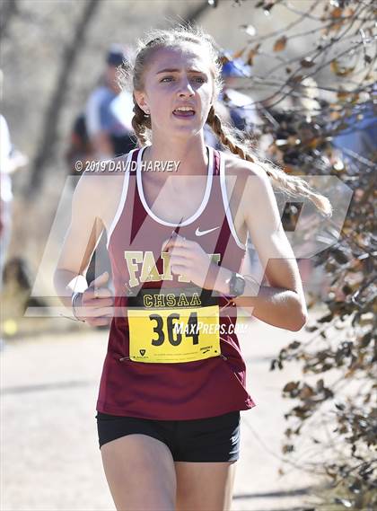 Thumbnail 2 in CHSAA 3A Cross Country Championships photogallery.
