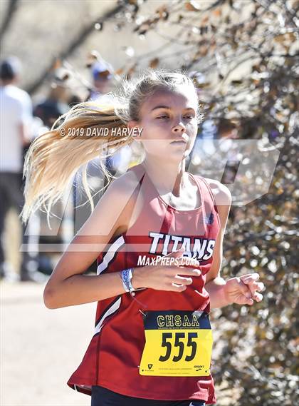 Thumbnail 1 in CHSAA 3A Cross Country Championships photogallery.