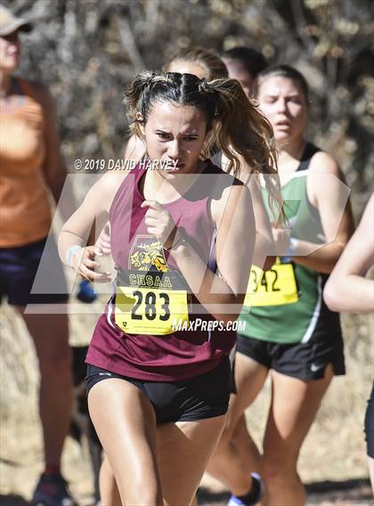 Thumbnail 2 in CHSAA 3A Cross Country Championships photogallery.