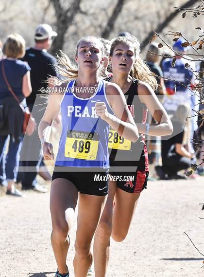 Thumbnail 3 in CHSAA 3A Cross Country Championships photogallery.