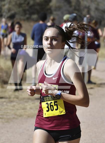 Thumbnail 1 in CHSAA 3A Cross Country Championships photogallery.