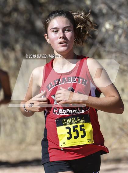 Thumbnail 2 in CHSAA 3A Cross Country Championships photogallery.