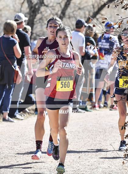 Thumbnail 1 in CHSAA 3A Cross Country Championships photogallery.