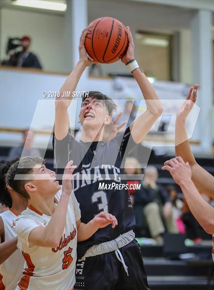 Thumbnail 2 in Onate vs. Eldorado (Albuquerque Academy Joe Armijo Basketball Classic) photogallery.
