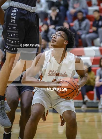 Thumbnail 3 in Onate vs. Eldorado (Albuquerque Academy Joe Armijo Basketball Classic) photogallery.