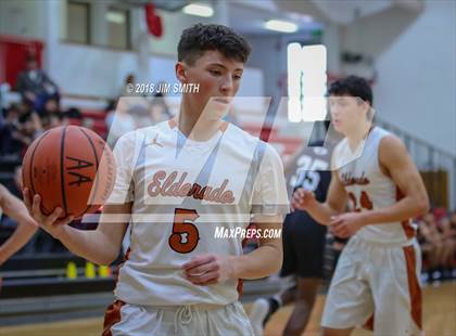 Thumbnail 2 in Onate vs. Eldorado (Albuquerque Academy Joe Armijo Basketball Classic) photogallery.