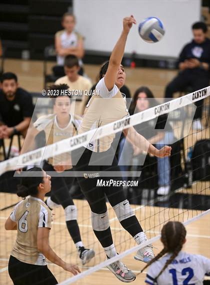 Thumbnail 3 in Dana Hills vs. Canyon (CIF-SS D3 Playoff) photogallery.