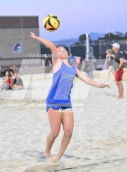 Thumbnail 2 in Xavier College Prep vs. Valley Vista (AIA DI Pairs Round 1 Playoff) photogallery.
