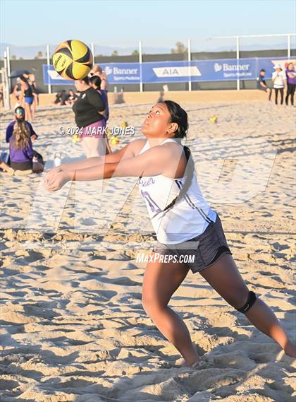 Thumbnail 1 in Xavier College Prep vs. Valley Vista (AIA DI Pairs Round 1 Playoff) photogallery.