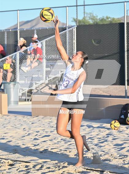 Thumbnail 2 in Xavier College Prep vs. Valley Vista (AIA DI Pairs Round 1 Playoff) photogallery.
