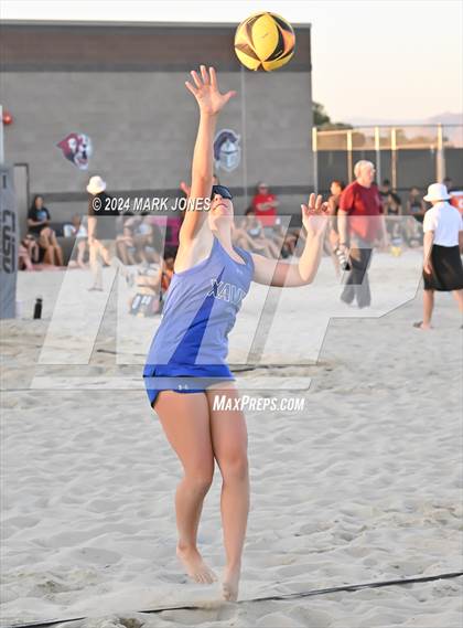 Thumbnail 2 in Xavier College Prep vs. Valley Vista (AIA DI Pairs Round 1 Playoff) photogallery.