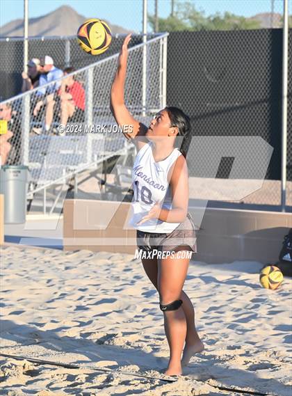Thumbnail 3 in Xavier College Prep vs. Valley Vista (AIA DI Pairs Round 1 Playoff) photogallery.