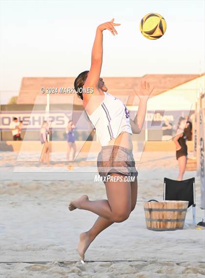 Thumbnail 2 in Xavier College Prep vs. Valley Vista (AIA DI Pairs Round 1 Playoff) photogallery.