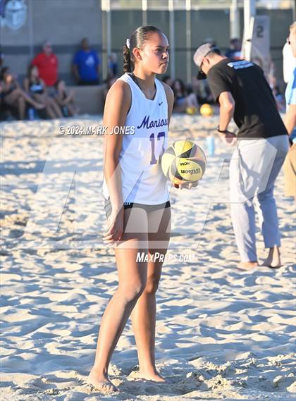 Thumbnail 3 in Xavier College Prep vs. Valley Vista (AIA DI Pairs Round 1 Playoff) photogallery.