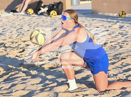 Thumbnail 2 in Xavier College Prep vs. Valley Vista (AIA DI Pairs Round 1 Playoff) photogallery.