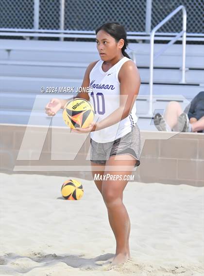 Thumbnail 1 in Xavier College Prep vs. Valley Vista (AIA DI Pairs Round 1 Playoff) photogallery.
