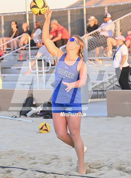 Thumbnail 1 in Xavier College Prep vs. Valley Vista (AIA DI Pairs Round 1 Playoff) photogallery.
