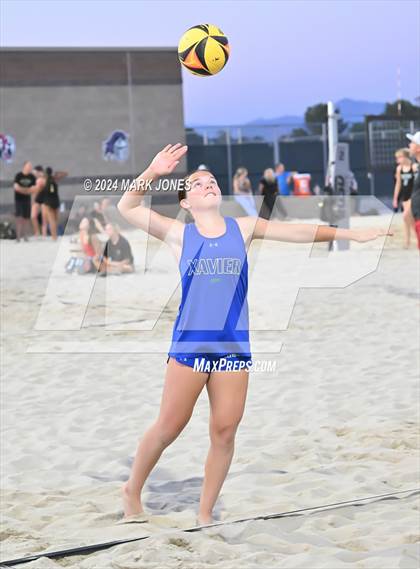 Thumbnail 1 in Xavier College Prep vs. Valley Vista (AIA DI Pairs Round 1 Playoff) photogallery.