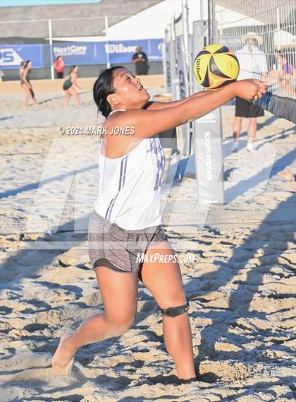 Thumbnail 2 in Xavier College Prep vs. Valley Vista (AIA DI Pairs Round 1 Playoff) photogallery.