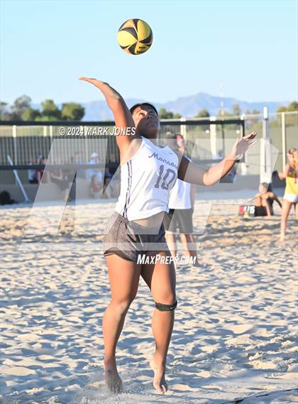 Thumbnail 2 in Xavier College Prep vs. Valley Vista (AIA DI Pairs Round 1 Playoff) photogallery.