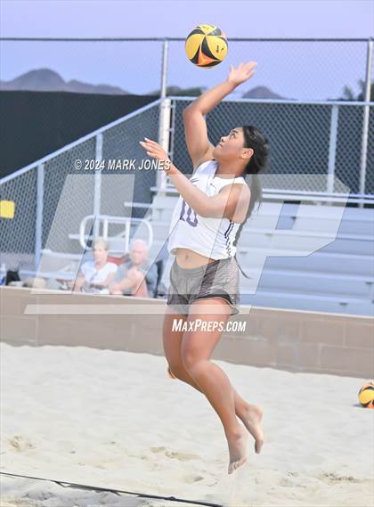 Thumbnail 3 in Xavier College Prep vs. Valley Vista (AIA DI Pairs Round 1 Playoff) photogallery.