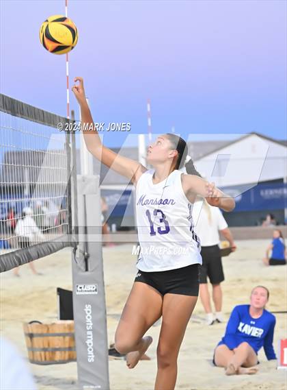 Thumbnail 3 in Xavier College Prep vs. Valley Vista (AIA DI Pairs Round 1 Playoff) photogallery.
