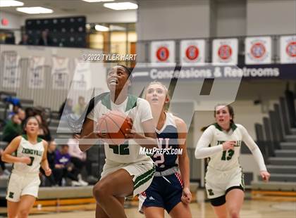 Thumbnail 2 in Bedford North Lawrence vs. Zionsville (Sneakers for Santa Shootout) photogallery.