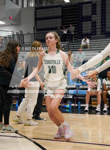 Thumbnail 3 in Bedford North Lawrence vs. Zionsville (Sneakers for Santa Shootout) photogallery.