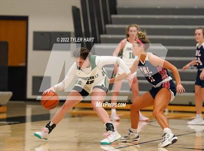Thumbnail 2 in Bedford North Lawrence vs. Zionsville (Sneakers for Santa Shootout) photogallery.