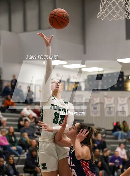 Thumbnail 2 in Bedford North Lawrence vs. Zionsville (Sneakers for Santa Shootout) photogallery.