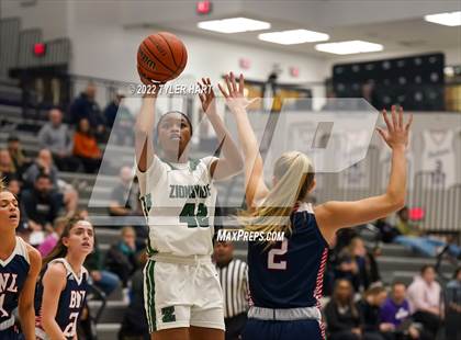 Thumbnail 1 in Bedford North Lawrence vs. Zionsville (Sneakers for Santa Shootout) photogallery.