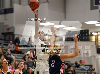 Thumbnail 3 in Bedford North Lawrence vs. Zionsville (Sneakers for Santa Shootout) photogallery.